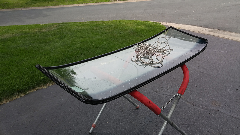 Windshield Prepped